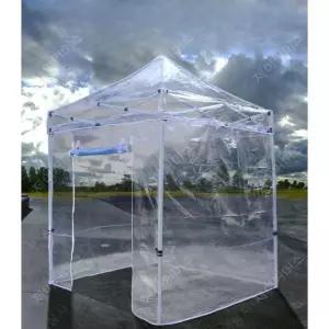테라스 투명 천막 바람막이 야외 이동식 그늘막 포장마차