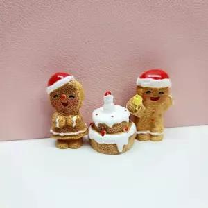 겨울 쿠키 미니어처 3종세트 산타 크리스마스 피규어          RAM