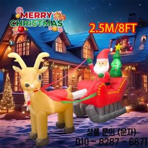 크리스마스 장식 산타 차량 시리즈 풍선 장난감 모델 파티 휴일 소품 실내 야외 마당 정원