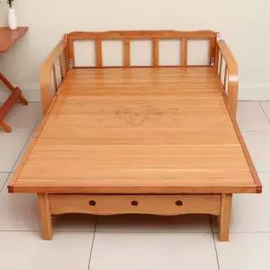 접이식 대나무 침대 소파 1인용 휴식 공간활용 폴딩 평상