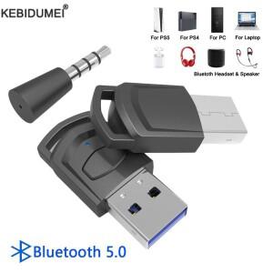 소니호환 PS5/PS4 게임 콘솔 PC 헤드셋 Bluetooth 5.0 오디오 송신기 용 무선 헤드폰 어댑터 수신기
