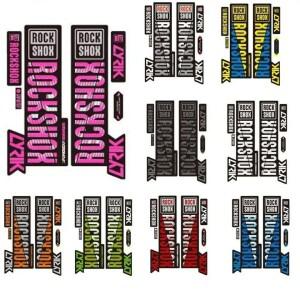 방수 산악 자전거 프론트 포크 스티커 스크래치 방지 PVC 프레임 보호대 8 색 Paster Guard