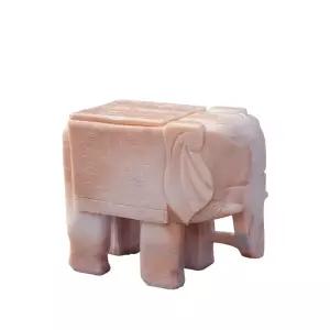 풍수 조각상 코끼리 정원 대리석 석상 장식품 인테리어 오브제 가든