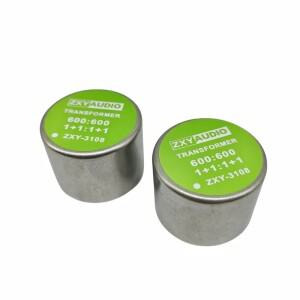 1PCS ZXY3108 퍼멀로이 오디오 트랜스포머 600:600 600:600(1+1:1+1) 12:1 밸런스드