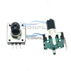 Pioneer 호환 CDJ-400 노래 선택 전위차계 EC12 타입 인코더 스위치 24 포지셔닝 펄스 2 개