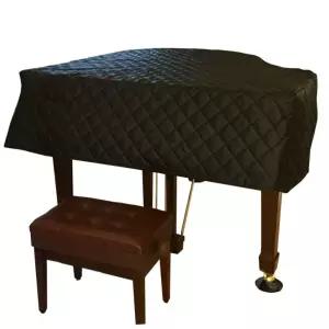 퀼팅 피아노 커버 대형 스탠다드 블랙 보호 그랜드 천 삼각형 원단 콩쿨 벤치 방습 교회