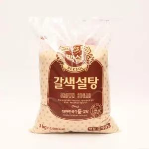감리로운 단맛 백설 황설탕 3kg