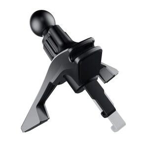 [직경 0.67인치(17mm))] 조인트 볼, 대부분의 자동차 휴대폰 홀더 및 무선 충전기를 위한 ZEEHOO 유니버설 에어 벤트 클립