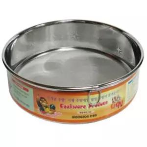 우건 스텐채 스텐원형채 고운 깨걸음망채 특대 주방 조리도구