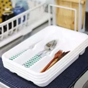 주방트레이 식기 수저 정리 용기 보관대 수저통