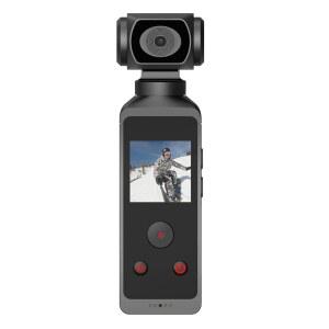 루퀴그 카메라 4K 울트라 HD 지원 캠코더 야외 라이딩 다이빙을 위한 마이크 클립이 장착된 270 회전식 흔들림방지 카메라