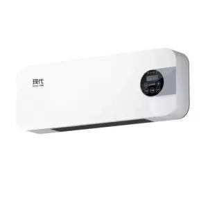 미니 벽걸이 작은방 온풍기 디스플레이 냉풍기 절전 터치