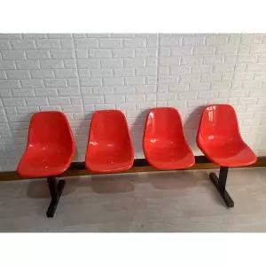 벤치의자 4인용 4인 좌석 옷가게 세트 플라스틱 인용 테이블 대기