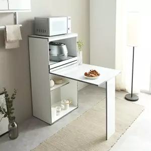 럭스 접이식 식탁 렌지대 SI134/선반/간편/전자/렌지/거치대/받침/밥솥/보관/부엌/설치/수납/스탠드/싱크대