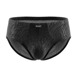 [롯데백화점]비비안 PT2100GSET 지브라 패턴의 나일론스판 남성 삼각팬티 3종세트