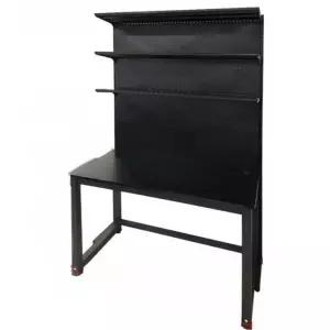 책상 철제 타공판 책꽂이 조립식 데스크 모던 선반 정리대