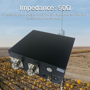 알루미늄 합금 휴대용 SDR 트랜시버, 라디오 스위치 안테나 공유기, 실용적인 신호 장비 액세서리, 160MHz,