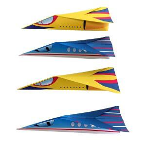 종이 비행기 24팩