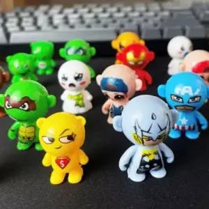 어린이 장난감 랜덤 소형 학교 탁상 장난감 아이 개별포장 플라스틱 행사용 오뚝이 귀여운 피규어 선물용