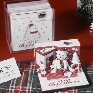 찢는달력 캘린더 조각 용지 다나카 하루한장 메모 하우스 에디션