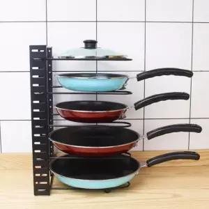 정리대 냄비 정리대 선반 싱크대 수납 주방 후라이펜