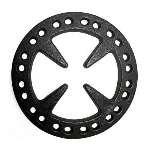 멘시 5인치 서포트 주물 디자인 커피 플랫 링 감속기 철제 모카, 포트 쿠커용 랙 터키 업그레이드 에스프레소 메이커,