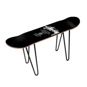 스케이트 보드 의자 벤치 롱보드 스툴 보드의자