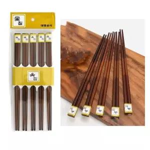 수저 대영 5벌 옻칠 젓가락세트