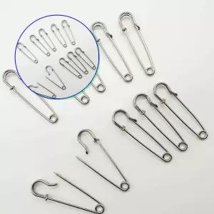 쌍문상회 스카프핀 바지허리 10P 옷핀 이불고정 중 침대