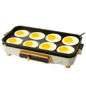 가정용 팬케이크 메이커 다기능 샌드위치 팬 와플 기계 계란 아침 와플기계 가열 와플기