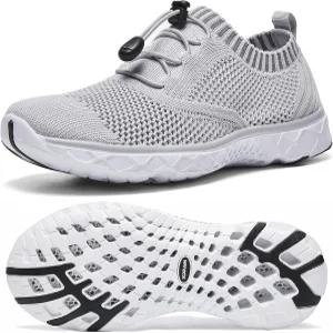 리더 여성용 경량 아쿠아 워터 슈즈 슬립온 퀵 드라이 수영화