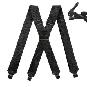 스포츠 멜빵 클립 야외 티류으스 벨트 바지 서스펜더 정장 살구