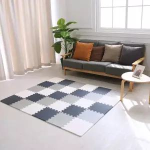 손할매 안전확인 EVA PE무지 놀이방 방음 층간소음 단열 퍼즐매트 30cm 10P+10P