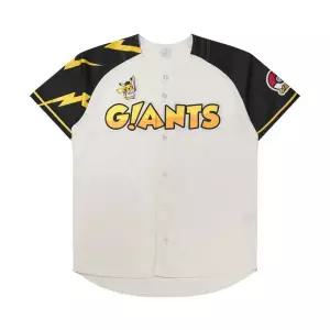 [정품] 포켓몬 x 롯데 자이언츠 피카츄 유니폼 화이트 블랙 (논 마킹 버전) Pokemon Lotte Giants Pikachu