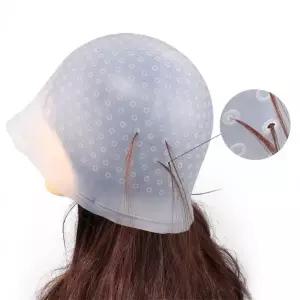 헤어캡 염색 모자 실리콘 캡 부분 염색 브릿지