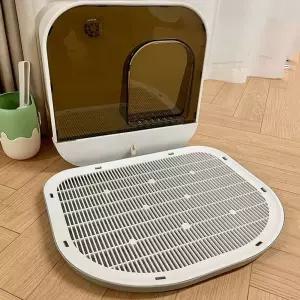 야옹이 발판 화장실 배변 매트 벌집 분리 세척