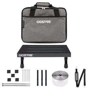 [미국배송] 고스트 파이어 기타 페달 보드 알루미늄 합금 초경량 효과 보드(캐리백 포함) (13''X10.2''SPL-2.5)