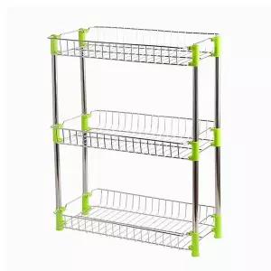 이동식스텐선반 3단주방선반 그릇건조대 주방수납