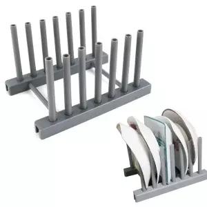 정리대 접시정리대 그레이 주방소품