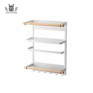 자석 냉장고 선반 랙 화이트 주방수납 수납용품 정리선반