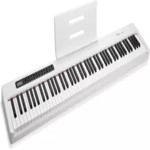 로젠 P21 세미 웨이티드 건반 88 키 입문용 디지털 피아노 서스테인 페달 및 전원 공급 장치가 포함된