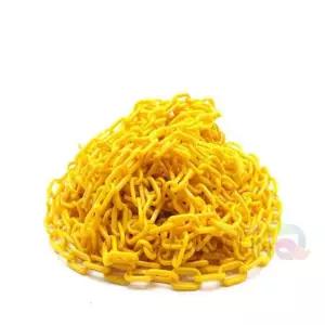 위험표시 안전체인 로드체인 산업용체인 주차금지체인 흰 차단체인 체인줄 플라스틱 사슬 안전가이드라인