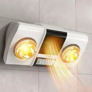 무타공 욕실온풍기 화장실 온열기 난방 소형 가정용 벽걸이 히터