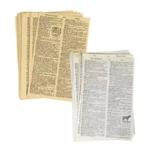 페이퍼 영어종이 종이장식 영문 세트