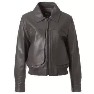 [롯데백화점]abfz 점퍼 스타일 리얼 양가죽 라이더 재킷APA5FFL9G