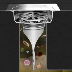 세탁실 화장실 인기 추천 배수구 악취제거 벌레 날파리 차단 베란다 트랩