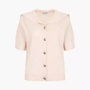 나이스클랍 세일러카라 니트 가디건A242PWK470 297950