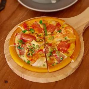 피자 모형 레스토랑 진열 장식 데코 소품 다이닝 호텔 장 미니어쳐 음식 룸