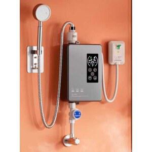 전기온수샤워기 소형 가정용 화장실 순간 온수기 수전 국가 헤드 미니가정용 사무실 유럽형