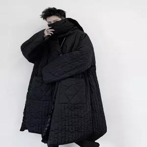 남자 오버핏 누빔 롱패딩코트 롱패딩 루즈핏 패딩 롱점퍼